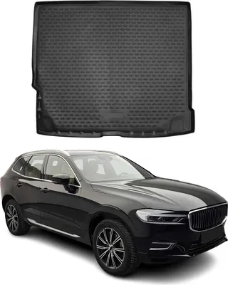 Zdjęcie produktu dla Dywaniki bagażnika do Volvo XC60 2017-2024 Rubber TPE Black