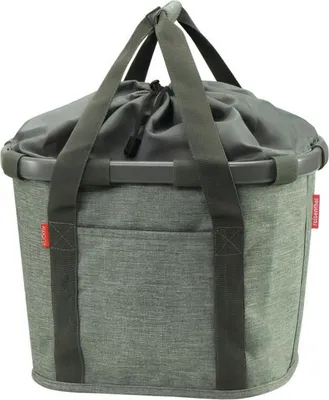 Produktbild von Klickfix Vorderradkorb "Bike Basket" , twist sage
