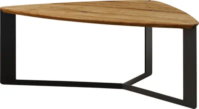 Image de MASSIVMOEBEL24 | Table basse 120x70x44 en bois de Chêne naturel huilé STARNBERG #26
