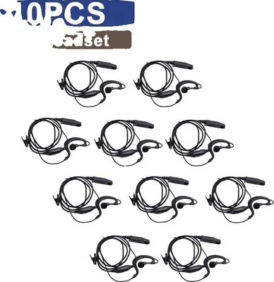 Produktbild von Baofeng PTT-Headset, 10 Stück, wasserdichter Anschluss, 10PCS-Kopfhörer