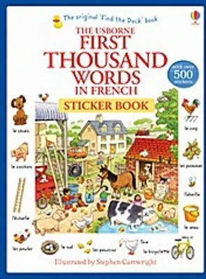 Image de First Thousand Words in French Sticker Book