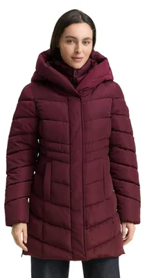 Produktbild von TOM TAILOR Damen Puffer-Mantel im 2-in-1-Look