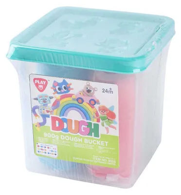 Obrázok produktu pre Playgo – Súprava na modelovanie – Vedierko s modelovacou hmotou, 900 g, pre deti
