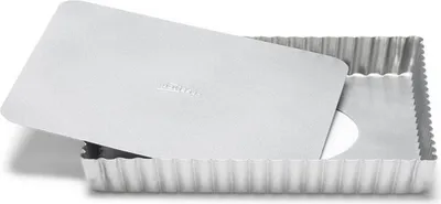 Produktbild von forma do quiche z luźną podstawą 21 x 21 cm srebrna stal