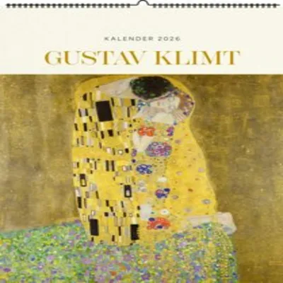 Obrázek produktu pro Gustav Klimt. Nástěnný kalendář 2026: Nejkrásnější obrazy rakouského umělce