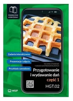 Immagine prodotto di Podręcznik Przygotowanie i Wydawanie Dań HGT.02 Część 1