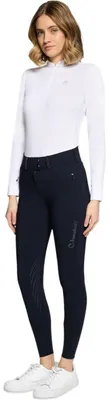 Image de Pantalon d'équitation Samshield pour femmes Full-Grip Claranova FS 2026 Pantalon d'équitation pour femmes Navy 32