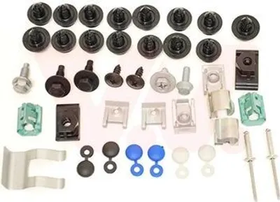 Produktbild von VAN WEZEL Montagesatz Stoßfänger 3380794 Vorne für NISSAN JUKE (F15)