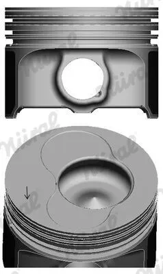 Produktbild von NÜRAL 87-139507-30 Kolben für VW Golf V Schrägheck (1K1) Caddy III Kombi (2KB, 2KJ, 2CB, 2CJ) Caddy III Kastenwagen (2KA, 2KH, 2CA, 2CH)