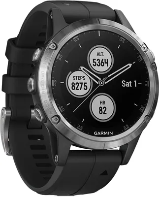Produktbild von Garmin fēnix 5 Plus, 3,05 cm (1.2"), MIP, 16 GB, WLAN, GPS, 86 g