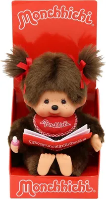 Produktbild von Monchhichi 221561 Mädchen mit Fotoalbum