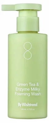 Produktbild von By Wishtrend Green Tea & Enzyme Milky Foaming Wash