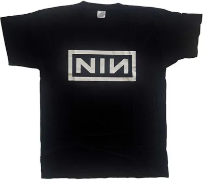Zdjęcie produktu dla Nine Inch Nails Classic Logo Black S Koszulka