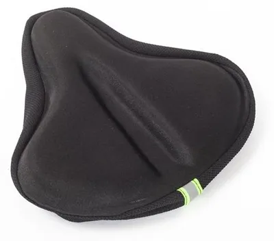 Immagine prodotto di Piastra sella in silicone, 27 x 24 cm, per bici da corsa, e-bike, bici da uomo e da donna