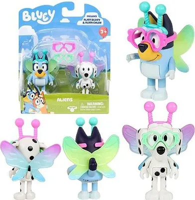 Immagine prodotto di TMT BLUey fichi, Aliens Bluey Chloe confezione da 2 BLU17617
