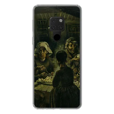 Produktbild von MuchoWow® Handyhülle Schutzhülle Hülle für Huawei P40 Lite Die Kartoffelesser - Vincent van Gogh Silikon Softcase Handy Hülle - Handy