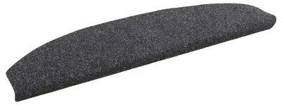 Produktbild von vidaXL Selbstklebende Treppenschoner Halbkreis 15 pcs Dunkelgrau