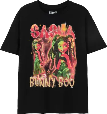 Obrázek produktu pro Bratz - dámské tričko s krátkým rukávem NS7722 (3XL) (černá)
