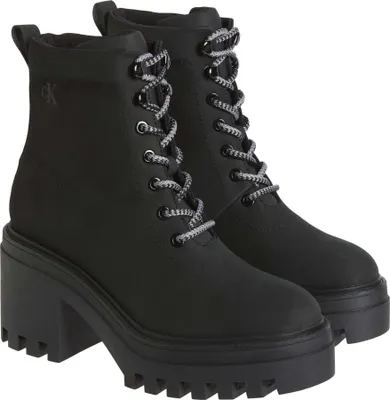 Image de Calvin Klein Jeans Bottines pour femmes YW0YW01548 0GJ Couleur : Noir Taille : 36