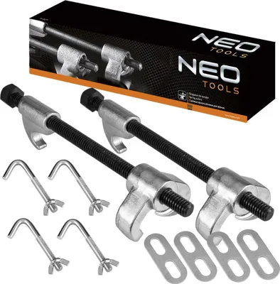 Produktbild von NEO TOOLS 11-808 Federspanner Fahrwerksfeder 2tlg Set 300mm Montagespanner