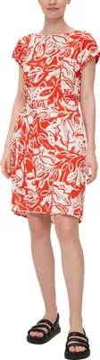 Produktbild von s.Oliver Damen 10.2.11.20.200.2131810 Kleid kurz, 25A0 orange, 36