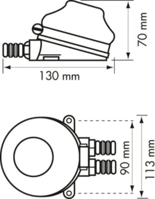 Produktbild von Plastimo Fussmembranpumpe Alu