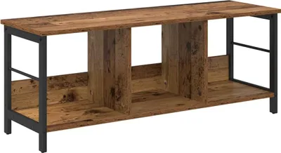 Produktbild von vidaXL Bücherregal Altholz 102 x 32 x 40,5 cm Holzwerkstoff
