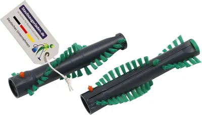 Produktbild von 1 Paar Hochwertige Ersatzbürsten Bürsten Rundbürsten Bürstenrollen für Vorwerk EB 370, EB370 Elektrobürste. Laufruhig, langlebig. einfach zu reinigen