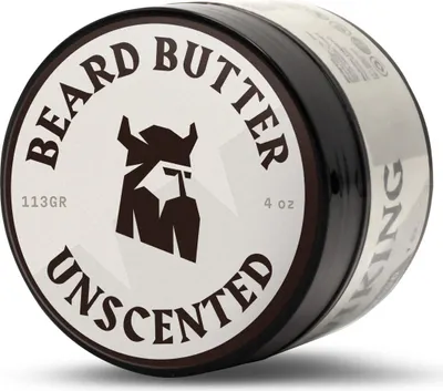 Productafbeelding van Striking Viking Baardbalsem voor mannen, leave-in baardcrème met sheaboter en arganolie, 113 g, ongeparfumeerd