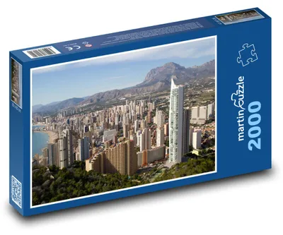 Obrázok produktu pre martinpuzzle – Puzzle 2000 – Benidorm – mesto, Španielsko