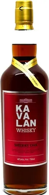 Produktbild von Kavalan Sherry Oak Whisky | 46 % vol | 0,7 l