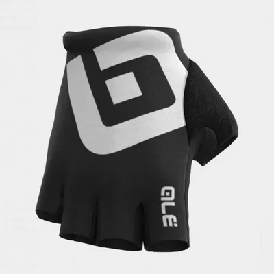 Produktbild von ALÉ Fingerlose Fahrradhandschuhe - AIR - Schwarz/Weiß M