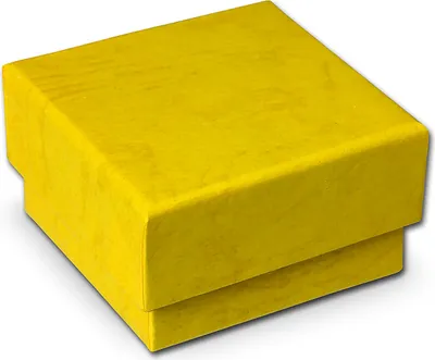 Produktbild von SD Schmuckschachtel gelb Geschenk-Verpackung 40x40x25mm Etui VE3042Y