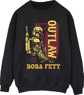 Produktbild von Star Wars - "The Book Of Boba Fett" Sweatshirt für Herren BI43970 (S) (Schwarz)