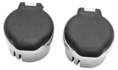 Image de Lot de caches pour prises d'alimentation du tableau de bord – Caches de rechange pour prise allume-cigare – pour les modèles 2007-2013 20983936