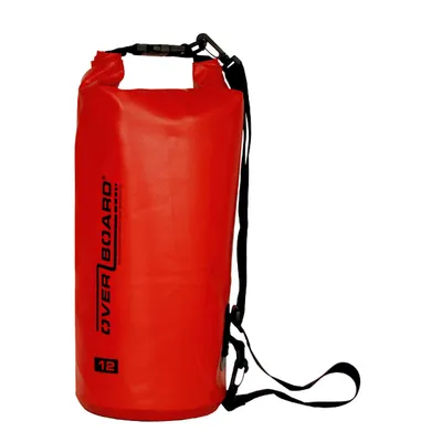 Produktbild von Overboard, Packsack, wasserdichter Packsack 12 Liter Rot,