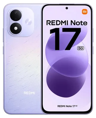 Image de Xiaomi Redmi Note 17 5G, couleur bleu ciel, 6 Go de RAM, 256 Go de stockage