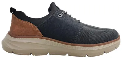 Imagen del producto de Zapatos de hombre Rieker, tipo pantufla, color negro, para uso casual