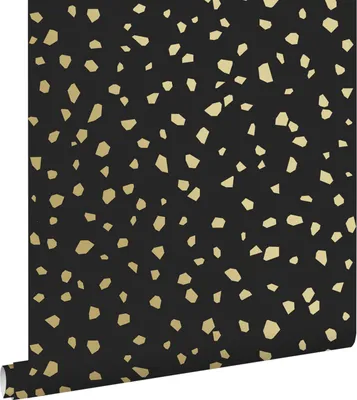 Immagine prodotto di ESTAhome carta da parati terrazzo nero e oro 53 cm x 10.05 m