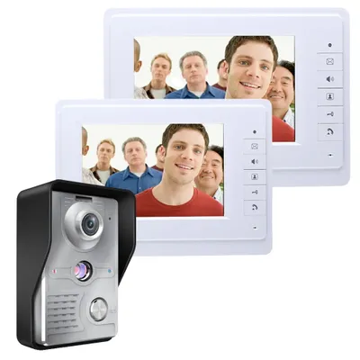 Produktbild von Video-Türsprechanlage, 7-Zoll TFT LCD, Freisprech-Intercom, 819MKW12