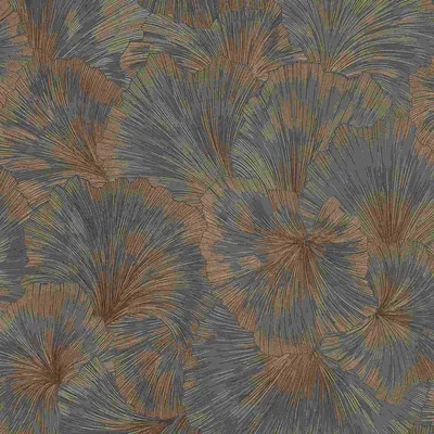 Produktbild von Erismann Vliestapete 10373-47 Fashion for Walls 4 floral anthrazit 10,05 x 0,53 m