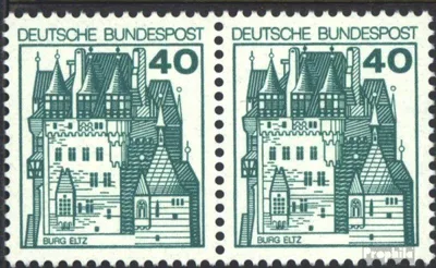 Produktbild von Briefmarken BRD (BR.Deutschland) 1977 Mi 915A waagerechtes Paar postfrisch Burgen und Schlösser