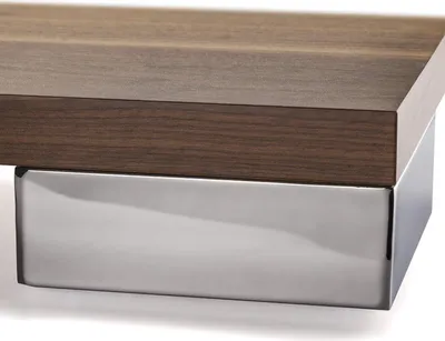 Produktbild von Möbelfuß Juliett Chrom 150 x 150 x 56,3 mm Schrankfuß Polsterfuß SO-TECH