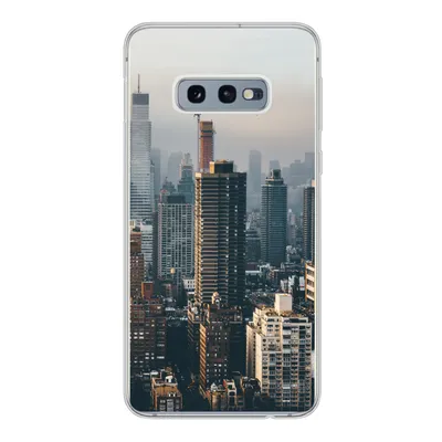 Produktbild von MuchoWow® Handyhülle Schutzhülle Hülle für Samsung Galaxy S10e New York - Skyline - Amerika Silikon Softcase Handy Hülle - Handy