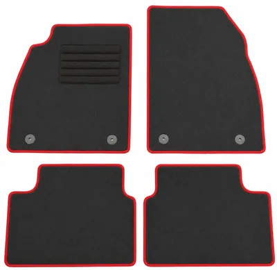 Fußmatten-Set für Opel Insignia, 11/2008-08/2013, 4-teilig, Schwarz