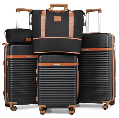 Produktbild von Hartschalen-Koffer-Set – Reisekoffer – Trolley – Gepäck – Koffer – 20/24/28 Zoll – ABS, leicht