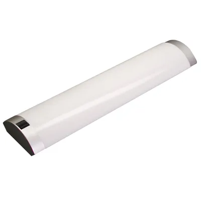 Produktbild von StarLicht Unterbauleuchte Leros Titan silber 37cm 1x8W T5 Leuchtstoffröhre 4000K mit Schalter