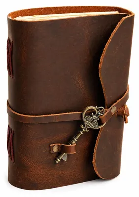 Image de Omgoods - Cahier en cuir artisanal vintage pour l'écriture