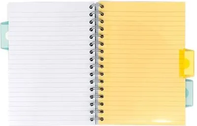Produktbild von Spiralnotizbuch "Pastell-Projektbuch", Mix, A5, liniert, 100 Blatt, PUKKA PAD 2013-PST