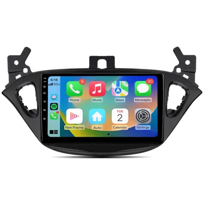 Zdjęcie produktu dla 64GB Radio samochodowe Android 9″ do Opel Corsa E Adam 2013–2019 Carplay Android Auto GPS Navi Bluetooth